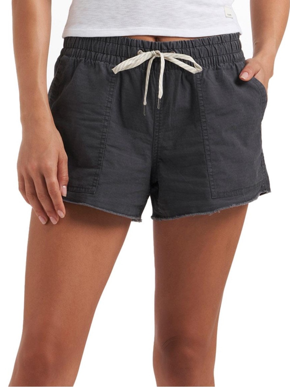 Vuori | Women's Vintage Ripstop Shorts | Charcoal Gray | XS